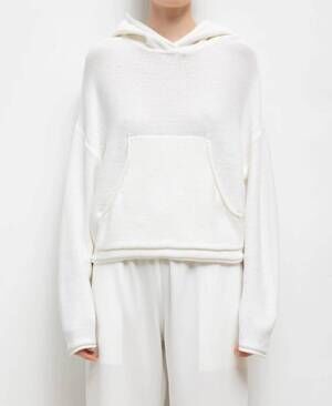 NEW LESET mae hoodie in parchment